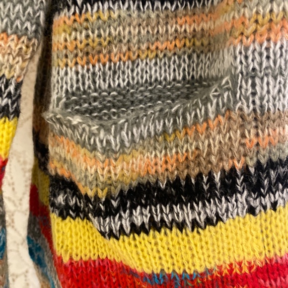 Colorful Lightweight Knit Cardigan with Pockets I Women's (M) - Picture 7 of 11